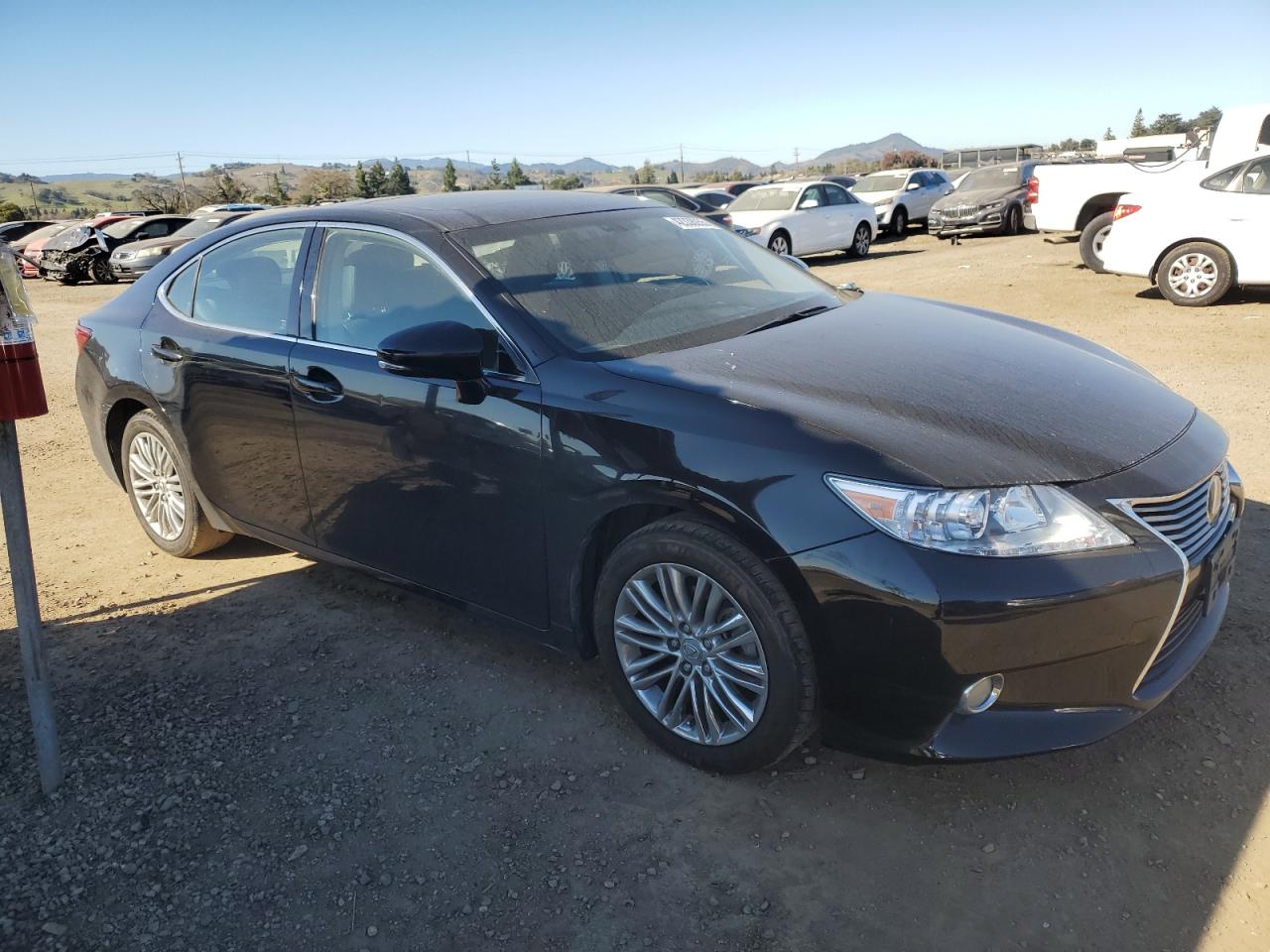 2014 Lexus ES VIN JTHBK1GGXE2137940 Copart auction photo, rear end damage thumbnail 4