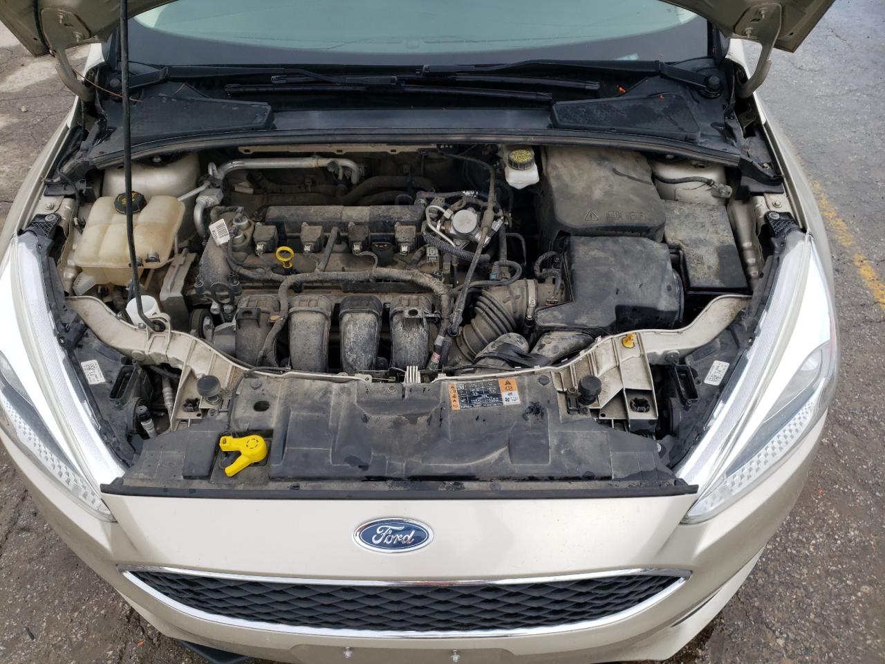 2018 Ford Focus VIN 1FADP3F21JL217022 Copart auction photo, front end damage thumbnail 11