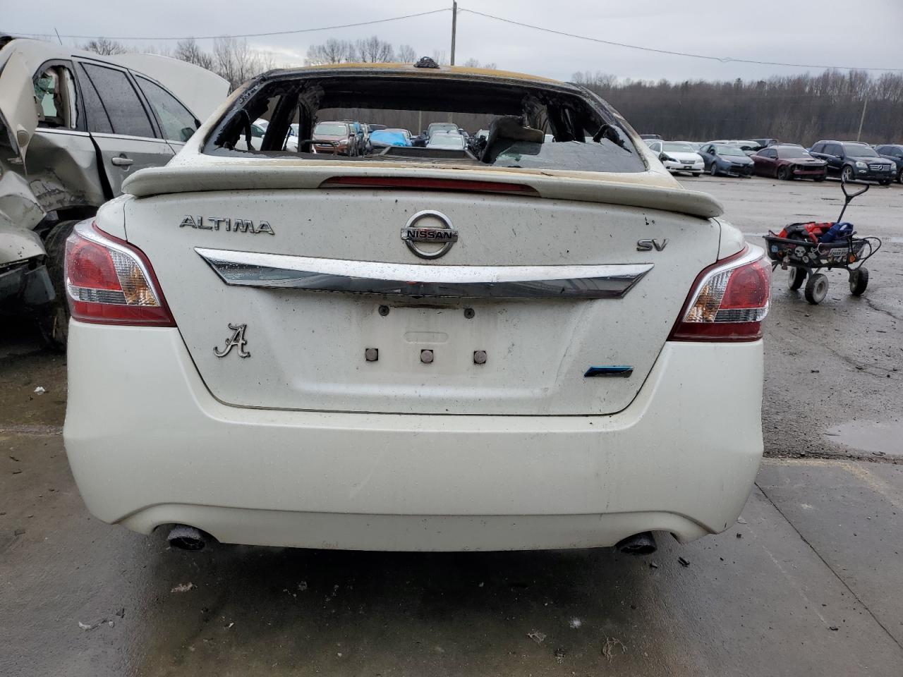 2013 Nissan Altima VIN 1N4AL3AP2DN512866 Copart auction photo, burn damage thumbnail 6