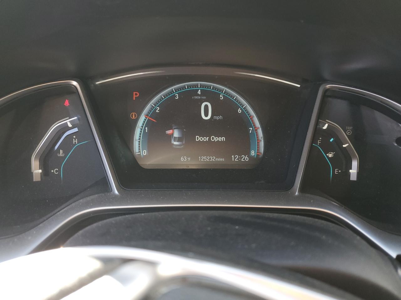 2016 Honda Civic VIN 19XFC1F32GE006859 Copart auction photo, front end / rear end damage thumbnail 9