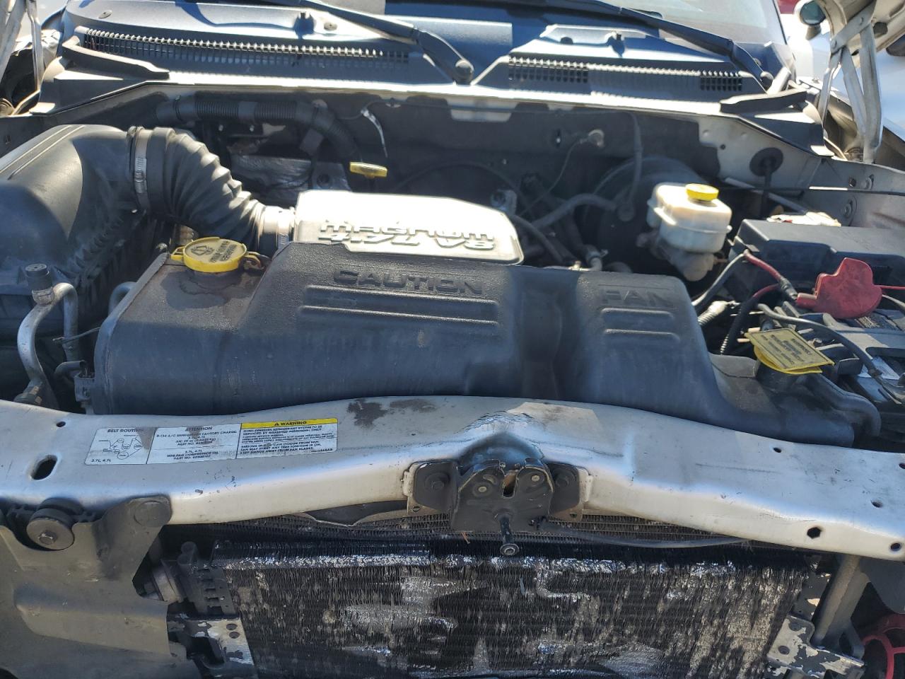 2004 Dodge Dakota VIN 1D7HL48N04S651386 Copart auction photo, front end damage thumbnail 11