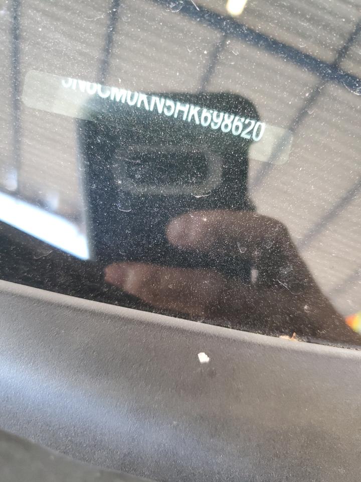 2017 Nissan NV VIN 3N6CM0KN5HK698620 Copart auction photo, side / front end damage thumbnail 13