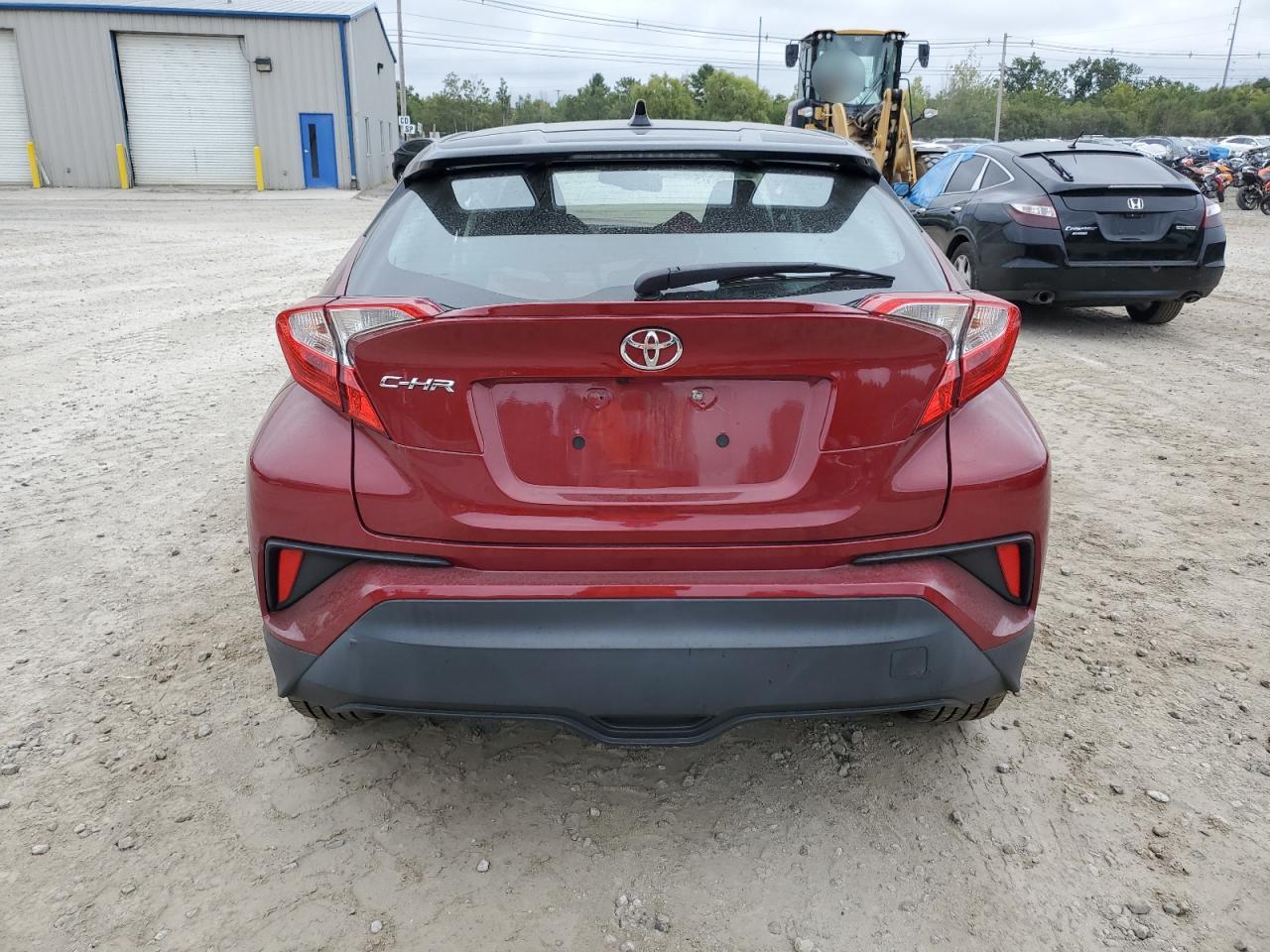 2019 Toyota C-HR VIN NMTKHMBX1KR090728 Copart auction photo, front end / undercarriage damage thumbnail 6