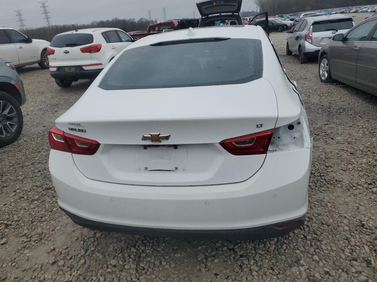 2017 Chevrolet Malibu VIN 1G1ZE5ST4HF193445 Copart auction photo, side damage thumbnail 6