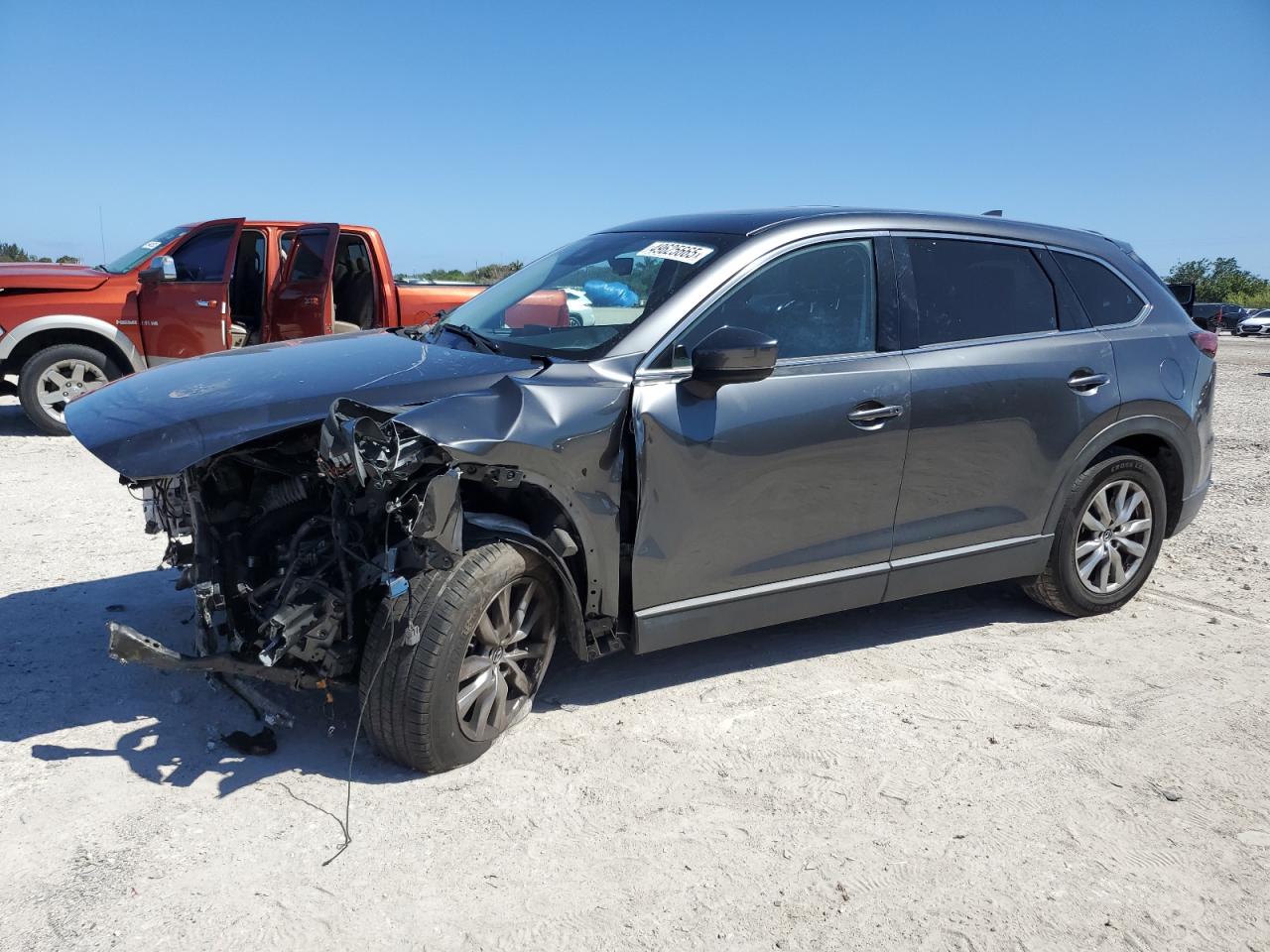 2019 Mazda CX-9 VIN JM3TCACY6K0332787 - Copart auction photo
