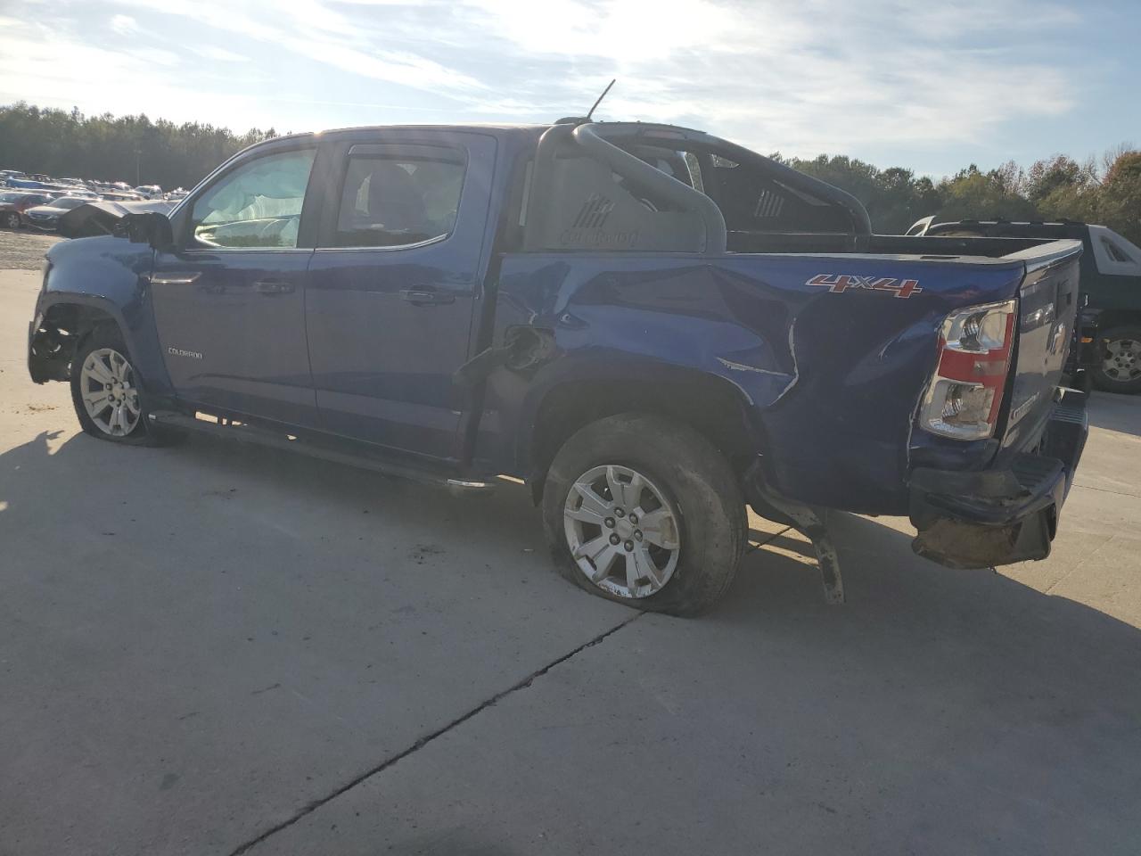 2017 Chevrolet Colorado VIN 1GCGTCEN8H1258526 Copart auction photo, front end / rear end damage thumbnail 2