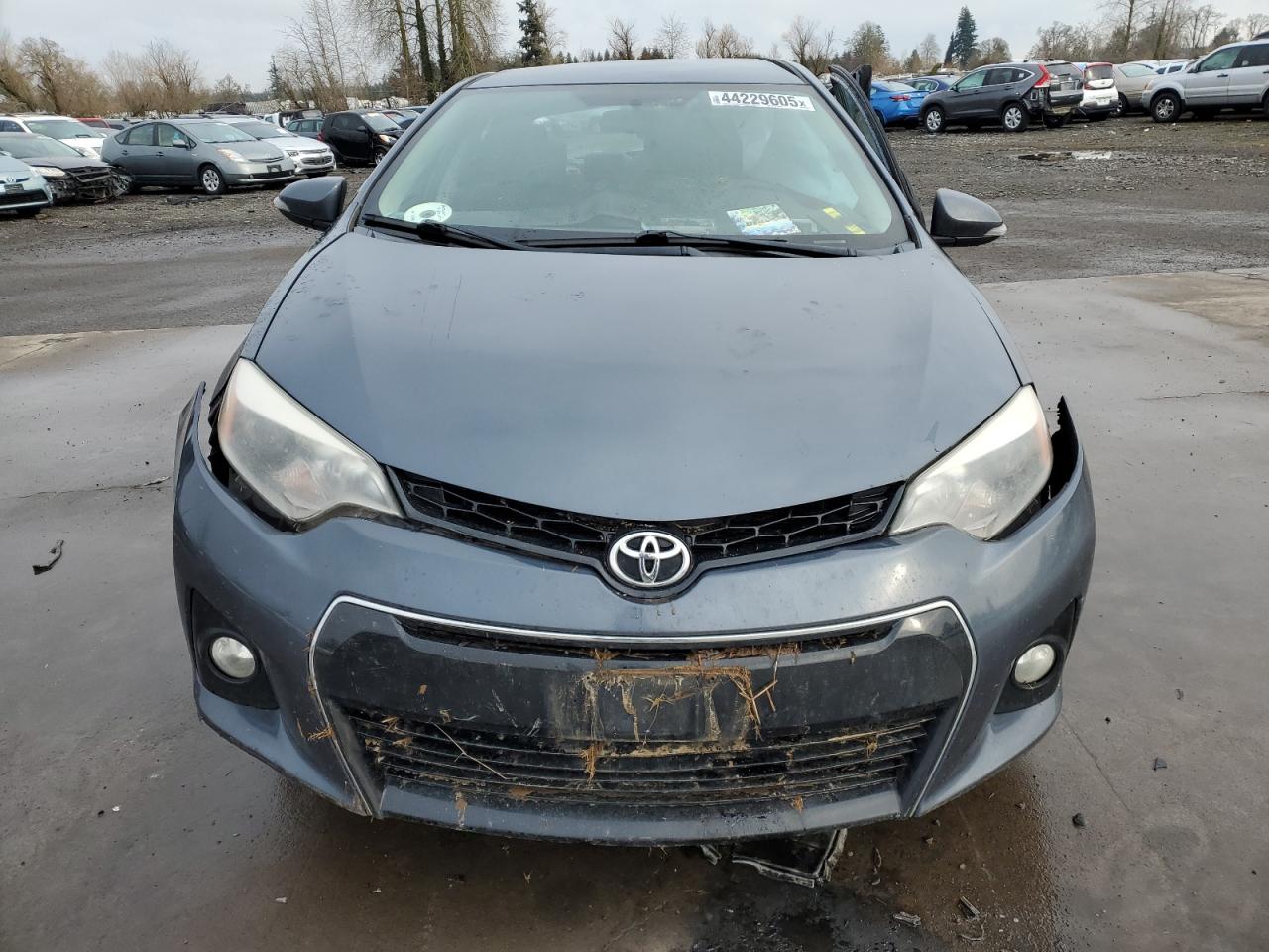 2014 Toyota Corolla VIN 2T1BURHEXEC061435 Copart auction photo, all over damage thumbnail 5