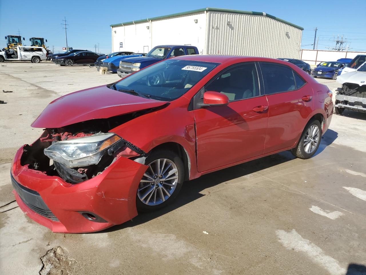 2014 Toyota Corolla VIN 5YFBURHE6EP042302