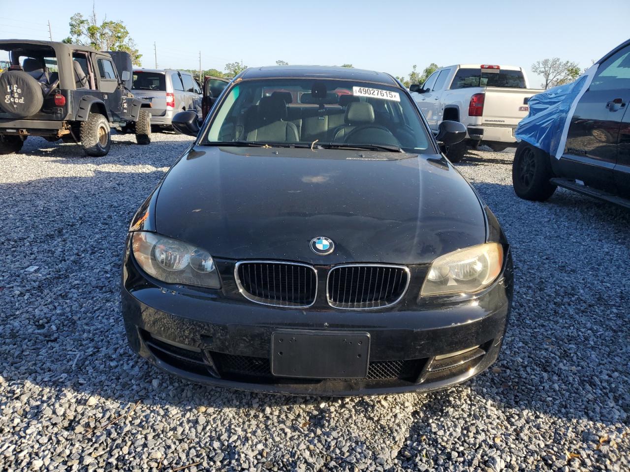 2011 BMW 1er VIN WBAUP7C54BVK78416 Copart auction photo, rear end / side damage thumbnail 5