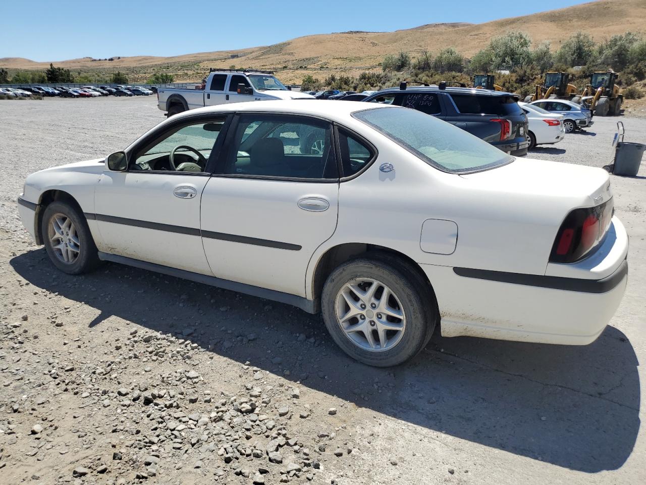 2005 Chevrolet Impala VIN 2G1WF52E559358960 Copart auction photo, side damage thumbnail 2
