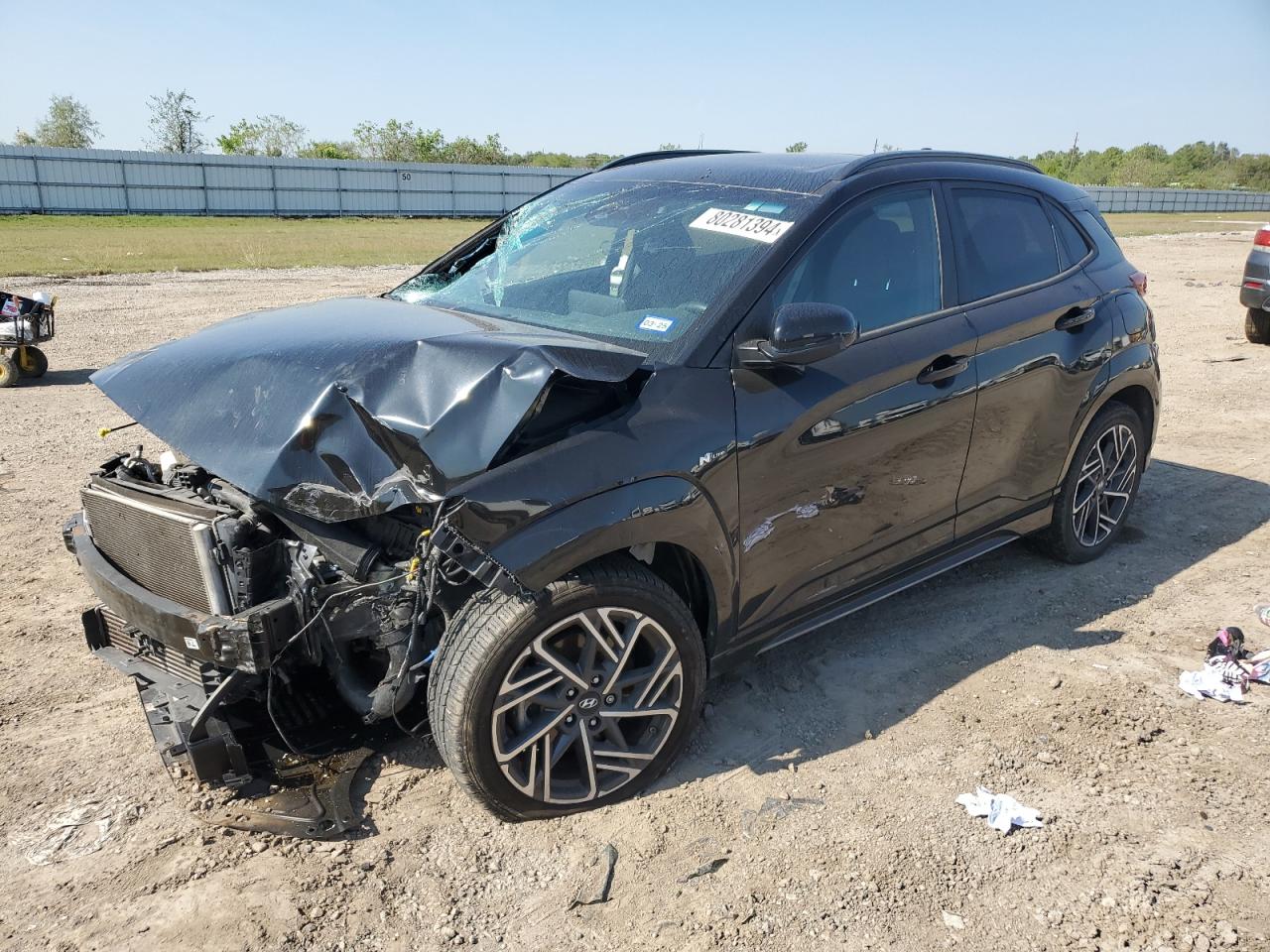2022 Hyundai Kona VIN KM8K3CA34NU840854
