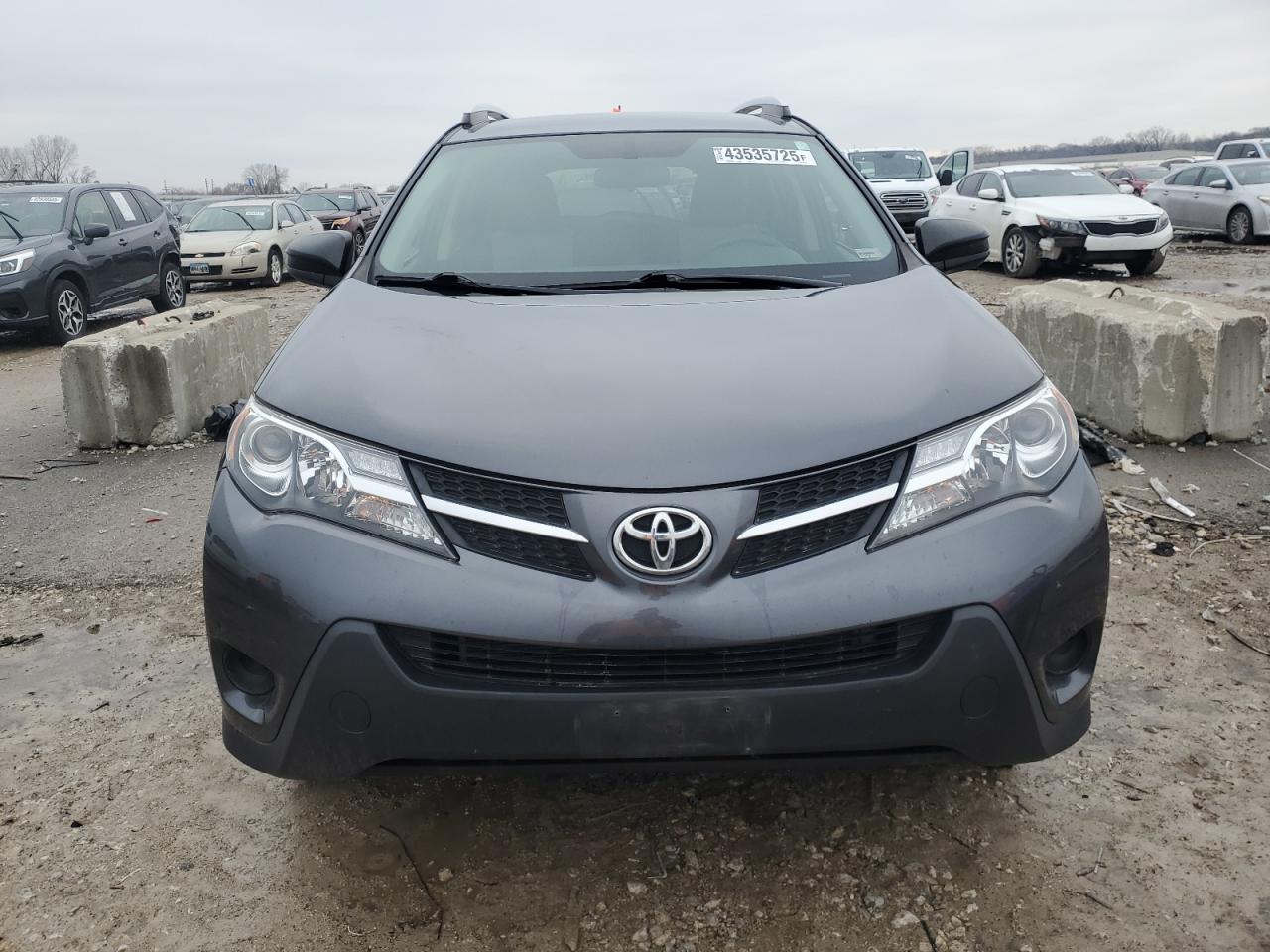 2015 Toyota RAV 4 VIN JTMZFREV3FD052724 Copart auction photo, rear end damage thumbnail 5