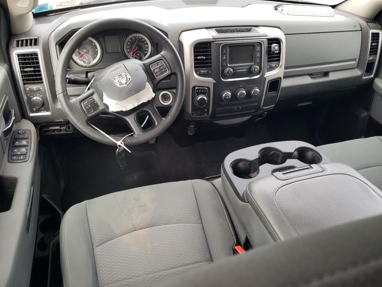 2019 RAM 1500 VIN 1C6RR7TT3KS602689 Copart auction photo, front end damage thumbnail 8