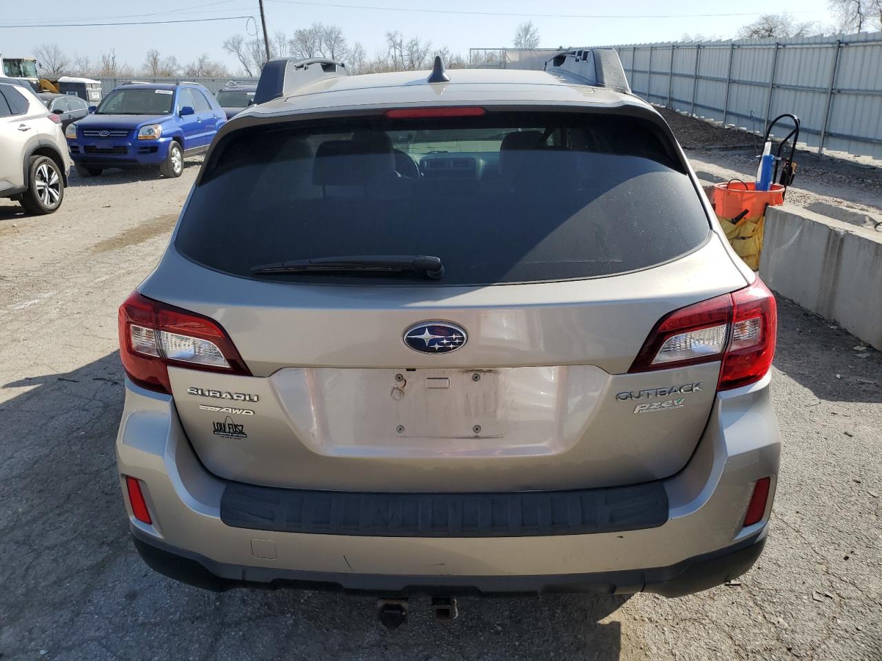 2017 Subaru Outback VIN 4S4BSACC5H3305207 Copart auction photo, side / undercarriage damage thumbnail 6