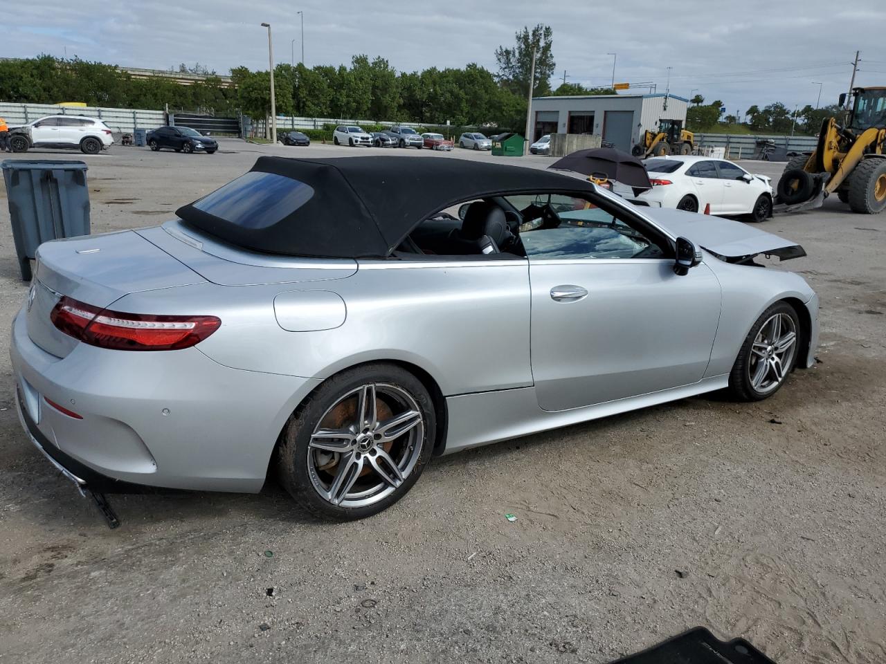 2020 Mercedes-Benz E-klasse VIN WDD1K6HB4LF126568 Copart auction photo, front end damage thumbnail 3