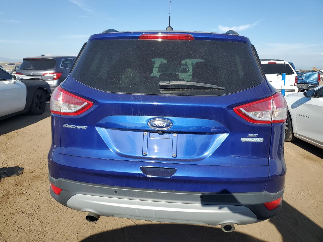 2016 Ford Escape VIN 1FMCU0GX0GUC87357 Copart auction photo, front end damage thumbnail 6