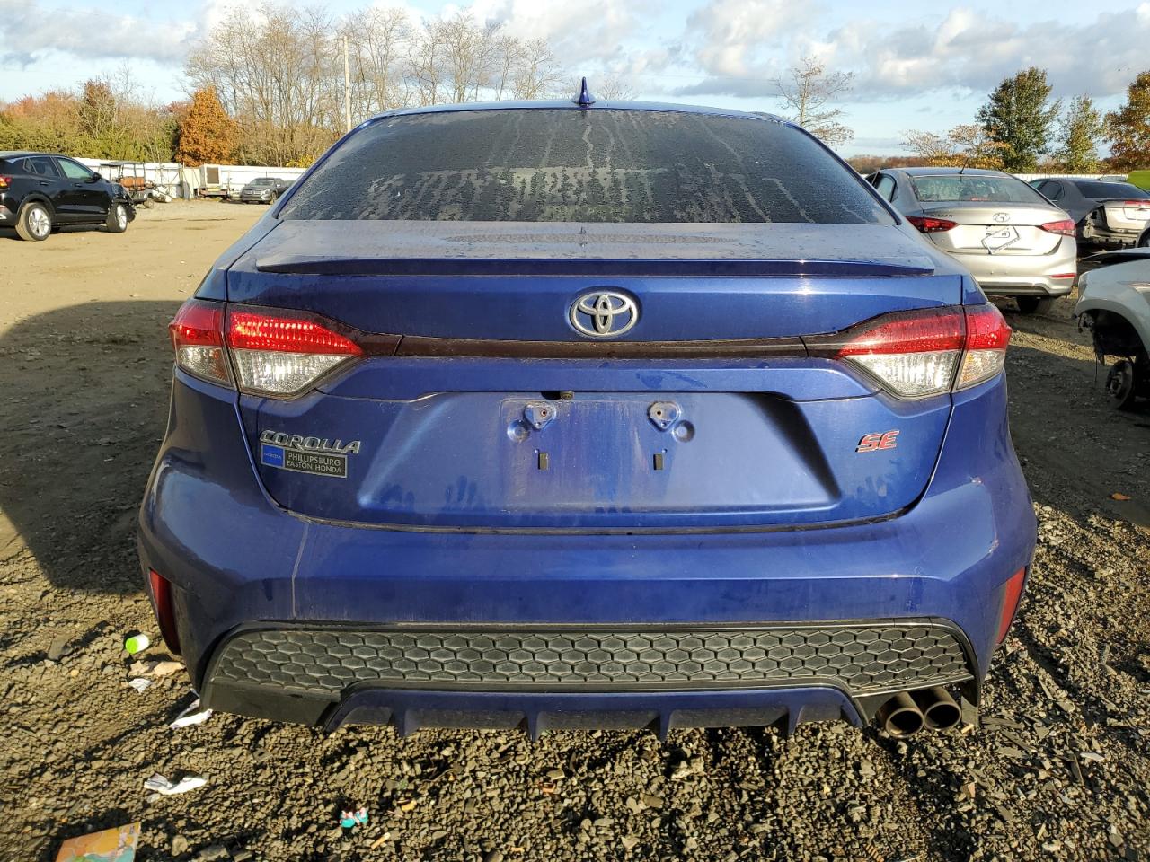 2020 Toyota Corolla VIN JTDS4RCE1LJ034018 Copart auction photo, front end damage thumbnail 6