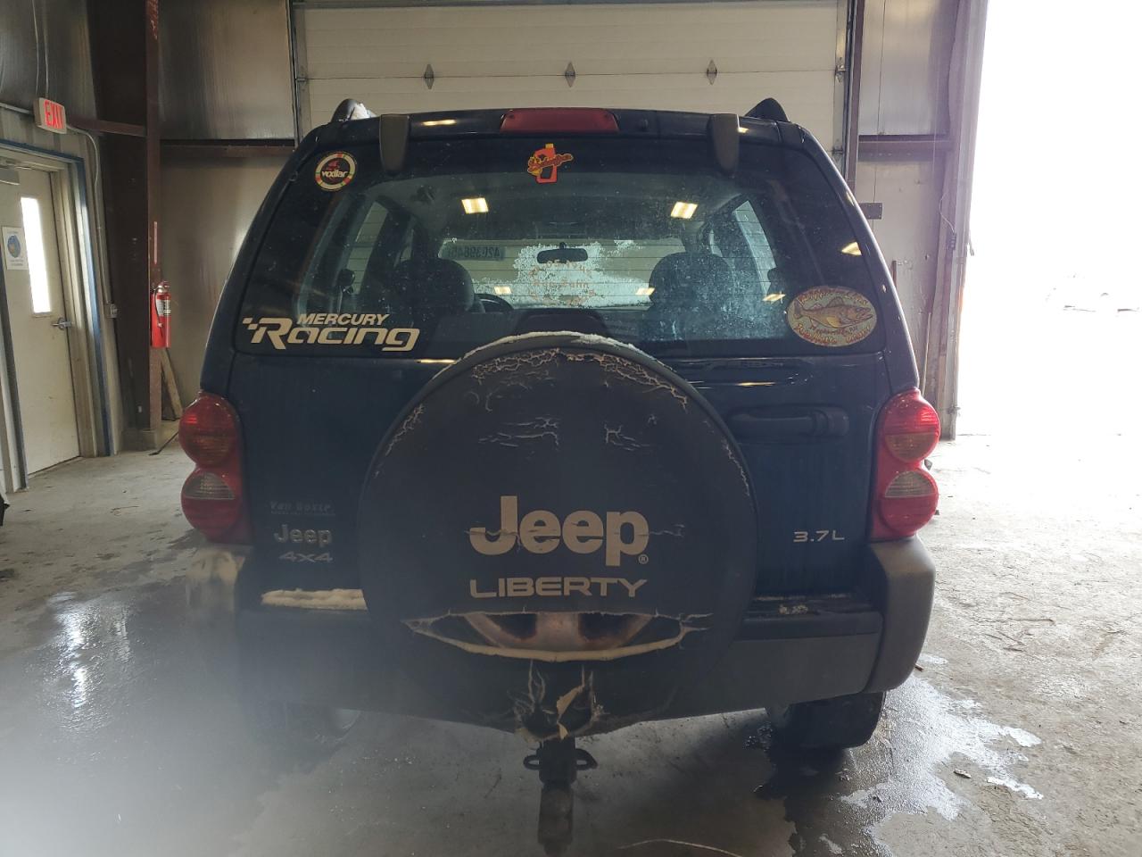 2004 Jeep Liberty (North America) VIN 1J4GL48K54W324030 Copart auction photo, front end / side damage thumbnail 6
