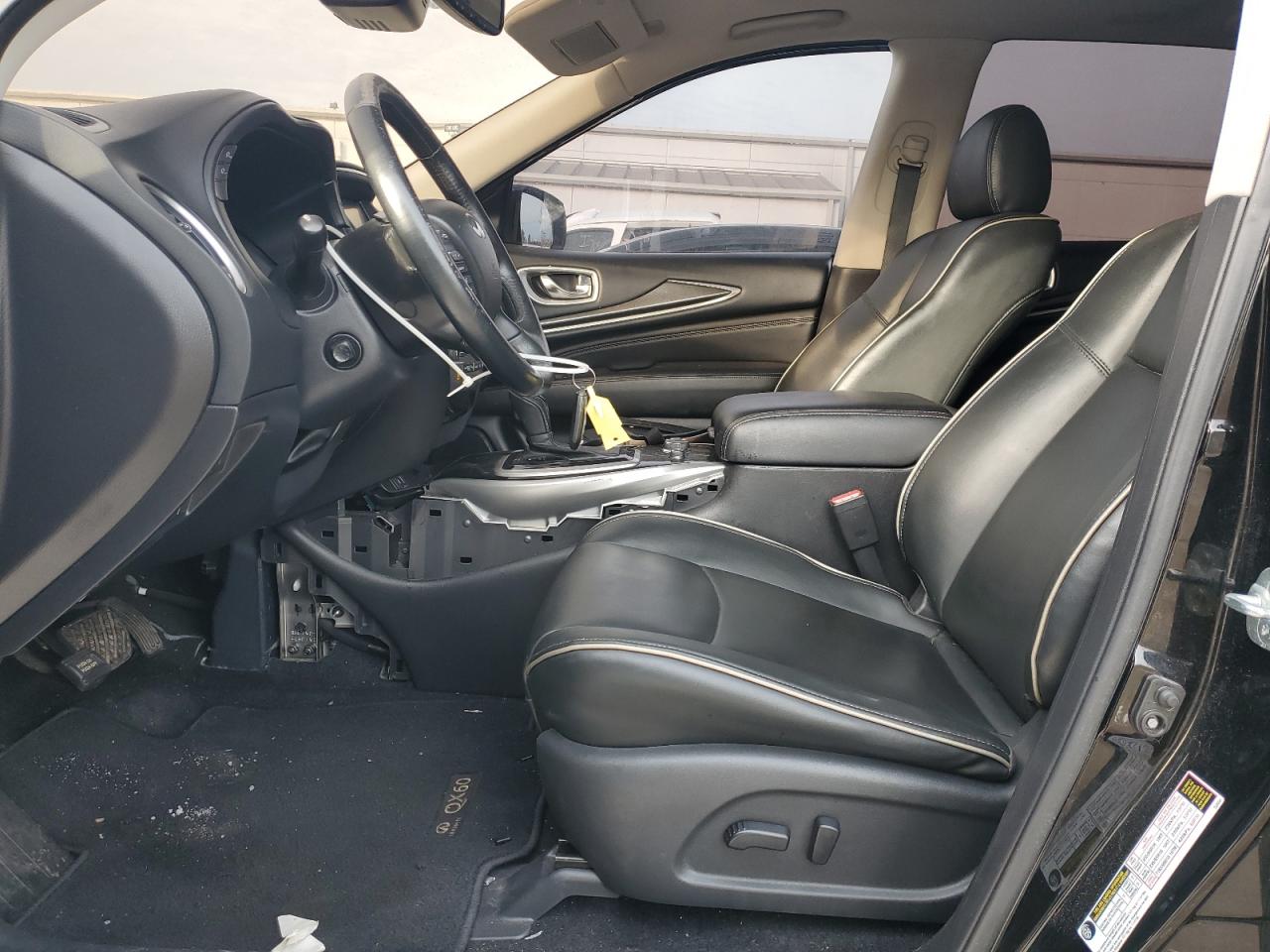 2019 Infiniti QX60 VIN 5N1DL0MM6KC532243 Copart auction photo, front end / rear end damage thumbnail 7