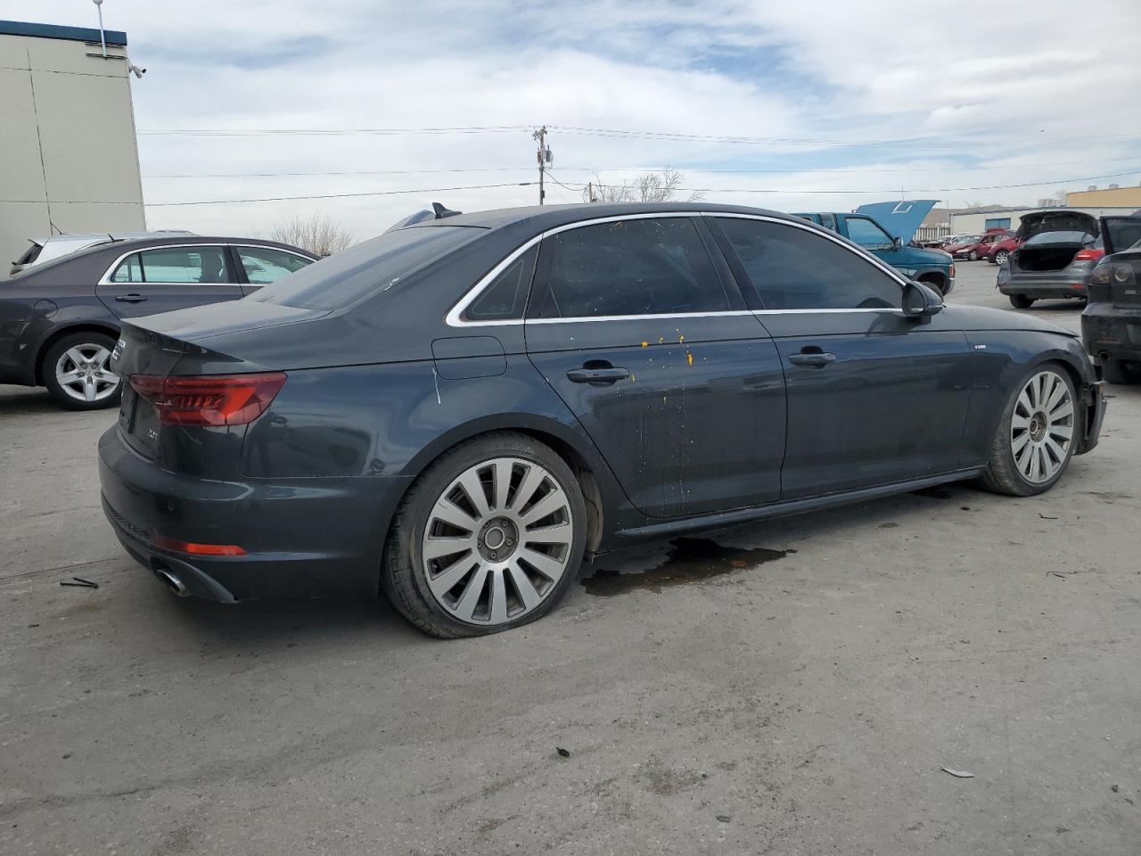 2018 Audi A4 VIN WAULMAF45JA079062 Copart auction photo, front end / minor dent/scratches damage thumbnail 3