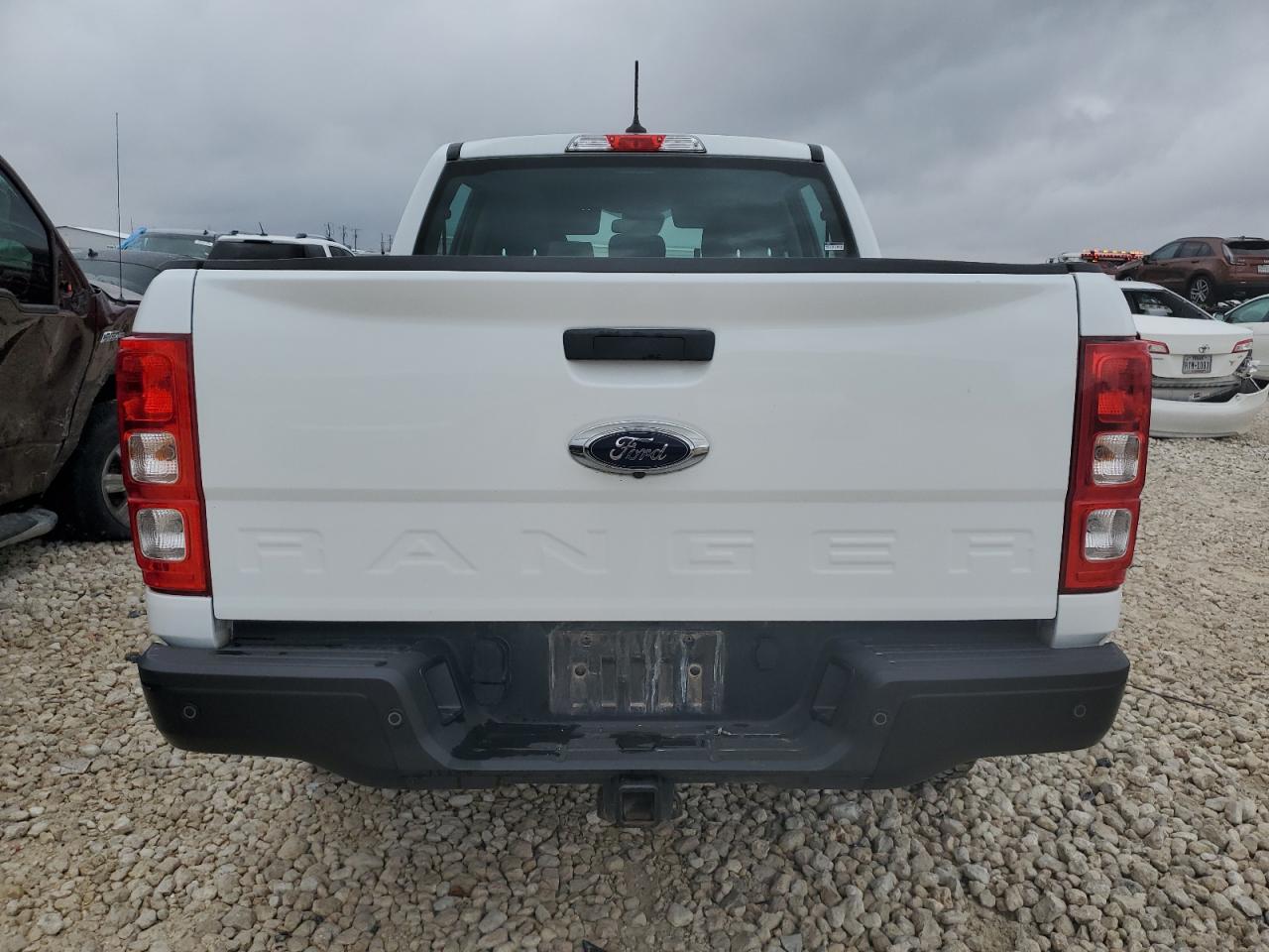 2022 Ford Ranger VIN 1FTER4FH3NLD10410 Copart auction photo, front end damage thumbnail 6