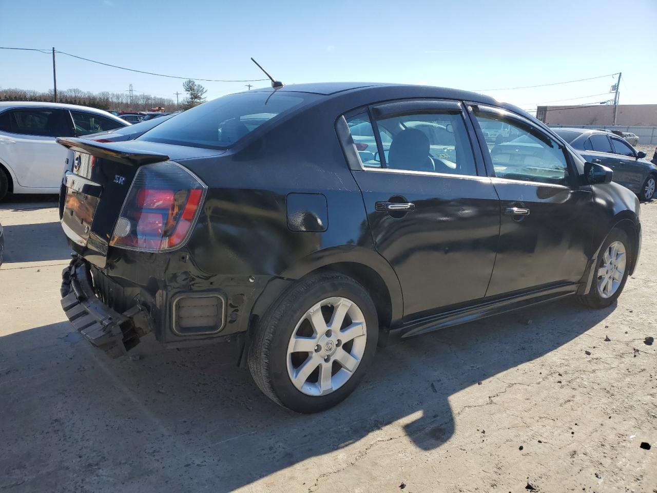 2012 Nissan Sentra VIN 3N1AB6AP8CL773273 Copart auction photo, rear end / minor dent/scratches damage thumbnail 3