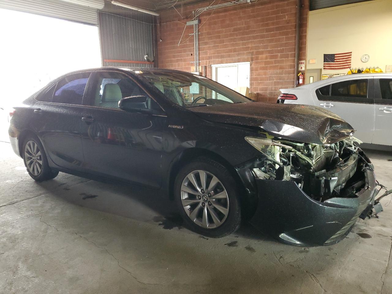 2017 Toyota Camry VIN 4T1BD1FK1HU203880 Copart auction photo, front end damage thumbnail 4