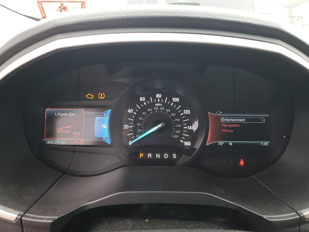 2018 Ford Edge VIN 2FMPK4J84JBB14423 Copart auction photo, front end / side damage thumbnail 9