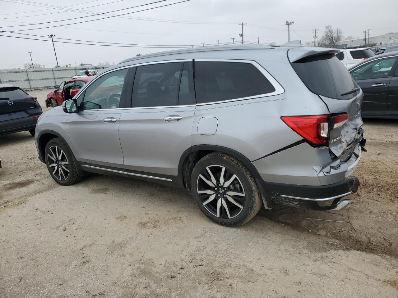 2021 Honda Pilot VIN 5FNYF6H63MB046605 Copart auction photo, rear end / front end damage thumbnail 2