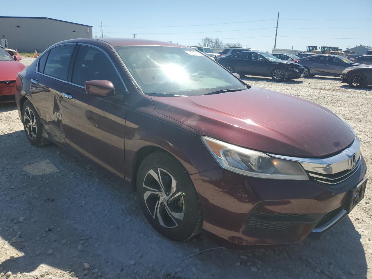 2016 Honda Accord VIN 1HGCR2F37GA098871 Copart auction photo, side / minor dent/scratches damage thumbnail 4
