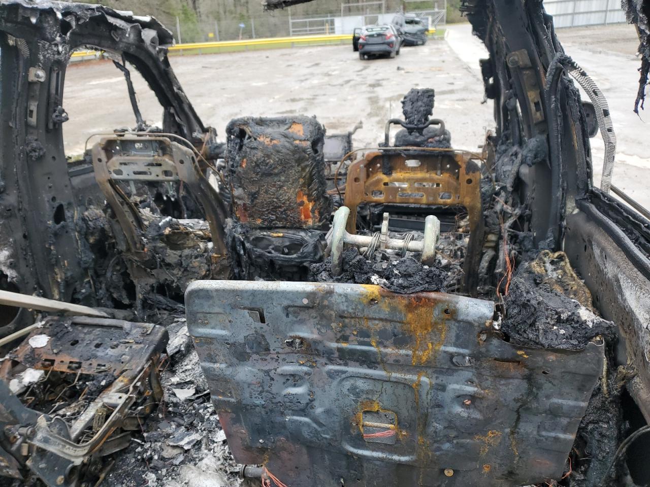 2018 Ford Expedition VIN 1FMJU1HT4JEA51840 Copart auction photo, burn damage thumbnail 8