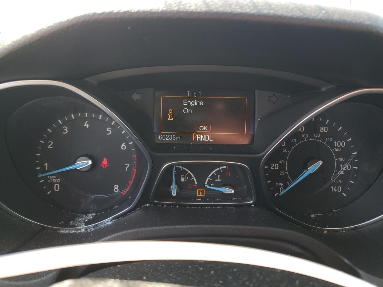 2018 Ford Focus VIN 1FADP3E28JL200302 Copart auction photo, front end / undercarriage damage thumbnail 9