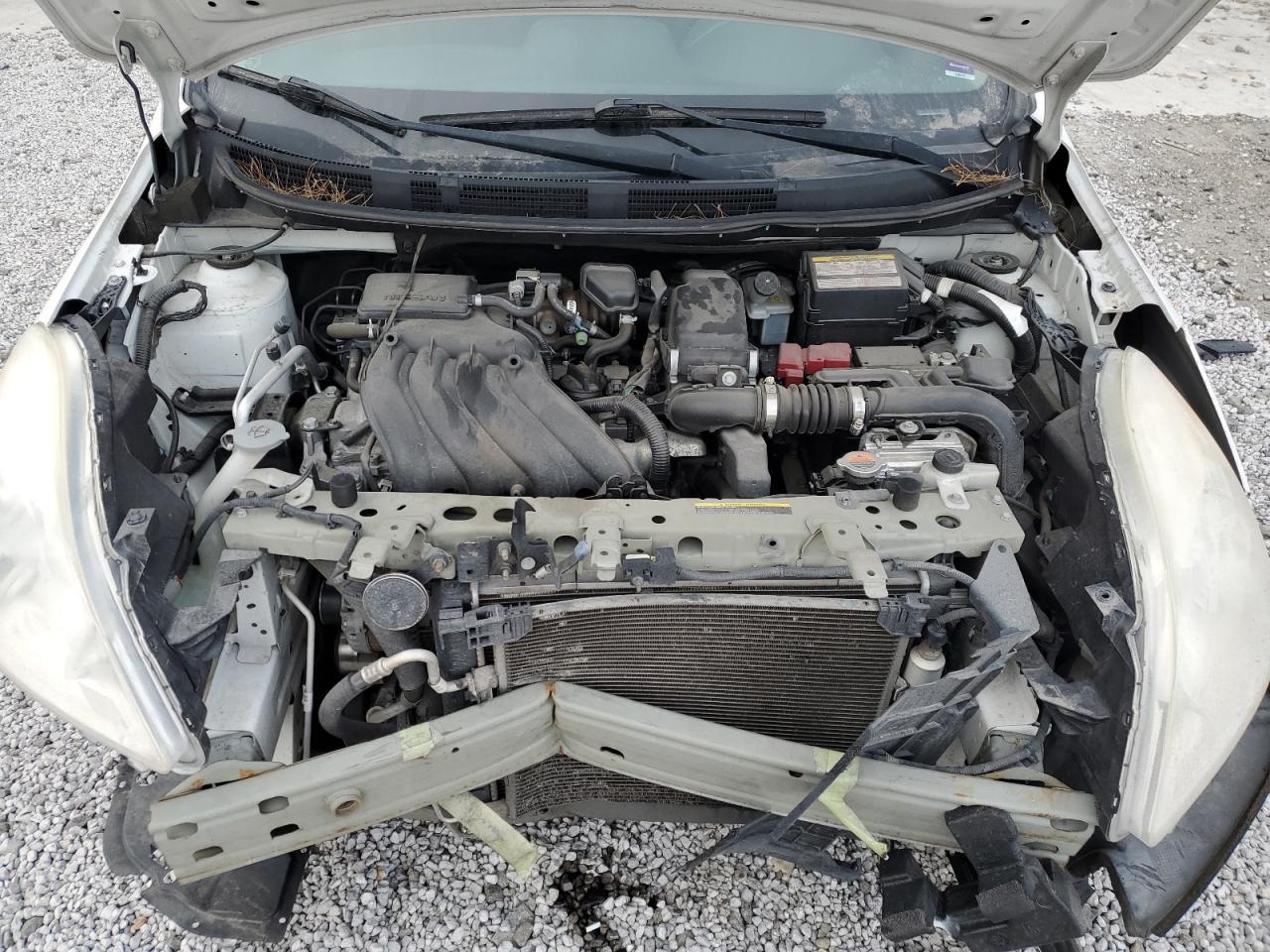 2013 Nissan Versa VIN 3N1CN7AP7DL853218 Copart auction photo, front end damage thumbnail 14