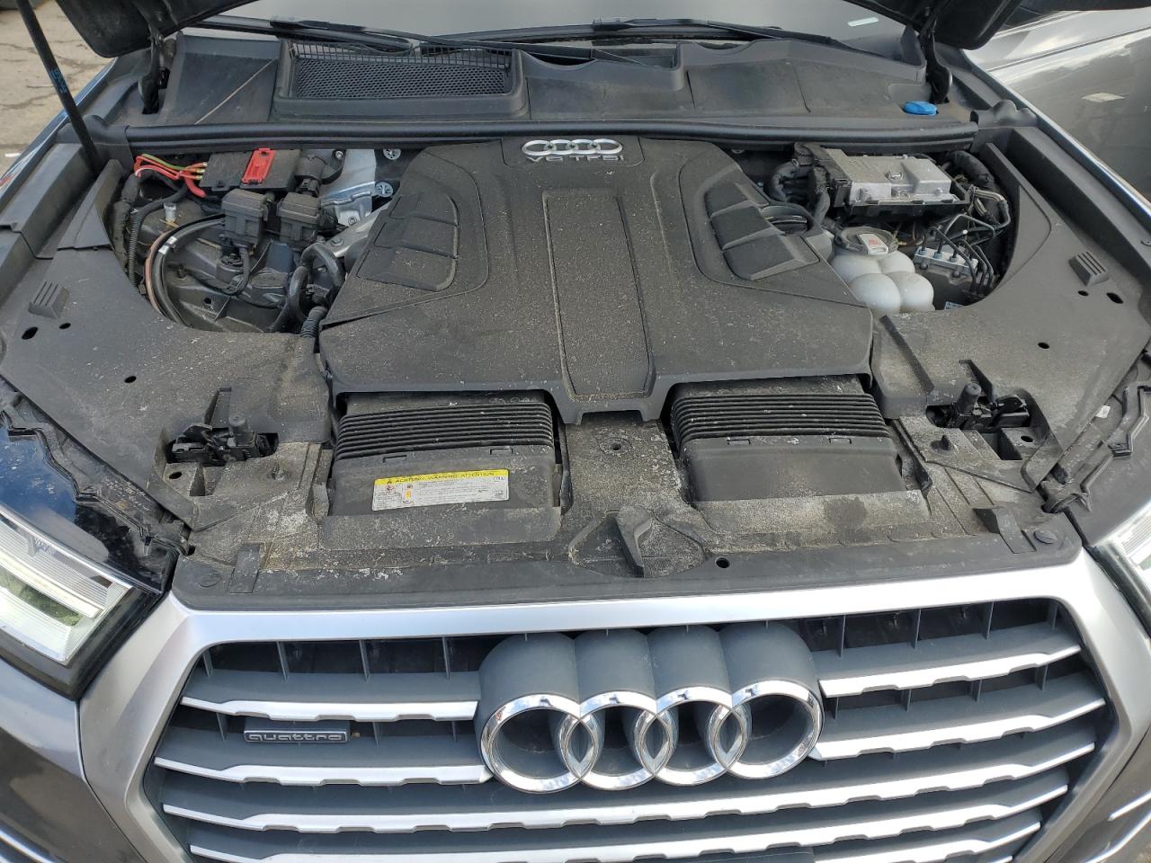 2018 Audi Q7 VIN WA1LAAF70JD051314 Copart auction photo, rear end damage thumbnail 13