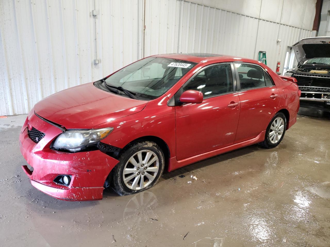 2010 Toyota Corolla VIN 2T1BU4EE0AC468603