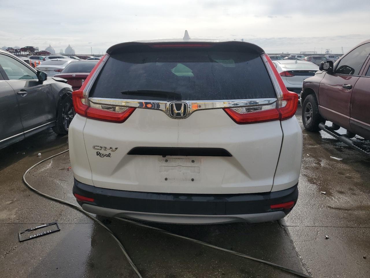 2019 Honda CR-V VIN 2HKRW5H34KH410422 Copart auction photo, front end / side damage thumbnail 6