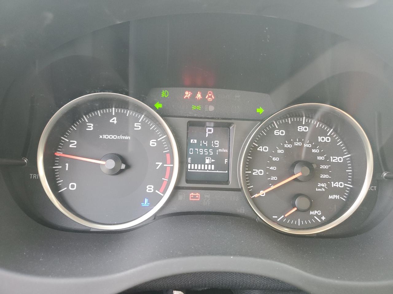 2015 Subaru Impreza VIN JF1GPAT67F8296389 Copart auction photo, front end damage thumbnail 9