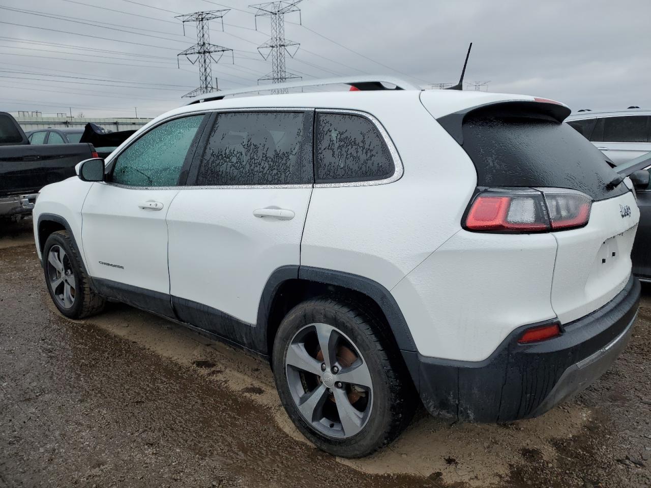 2019 Jeep Grand Cherokee VIN 1C4PJLDB2KD434070 Copart auction photo, rear end / side damage thumbnail 2