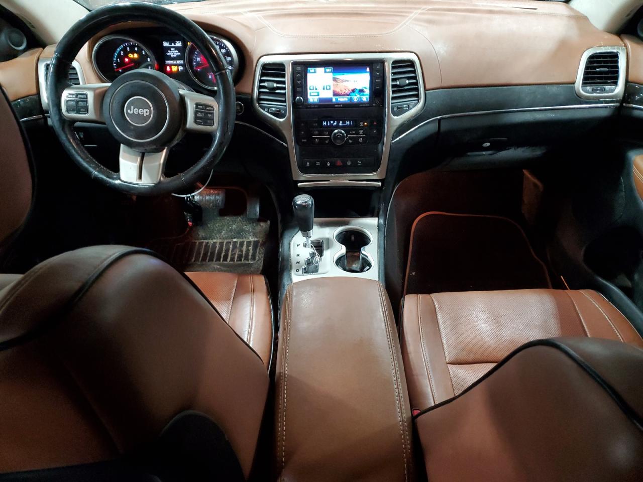 2012 Jeep Grand Cherokee VIN 1C4RJFCT3CC197343 Copart auction photo, front end damage thumbnail 8