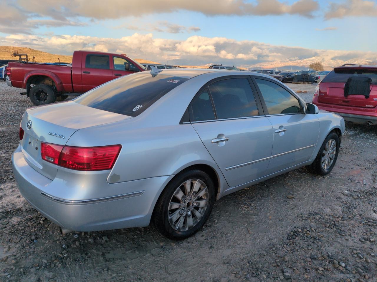 2009 Hyundai Sonata VIN 5NPEU46C49H569131 Copart auction photo, front end damage thumbnail 3