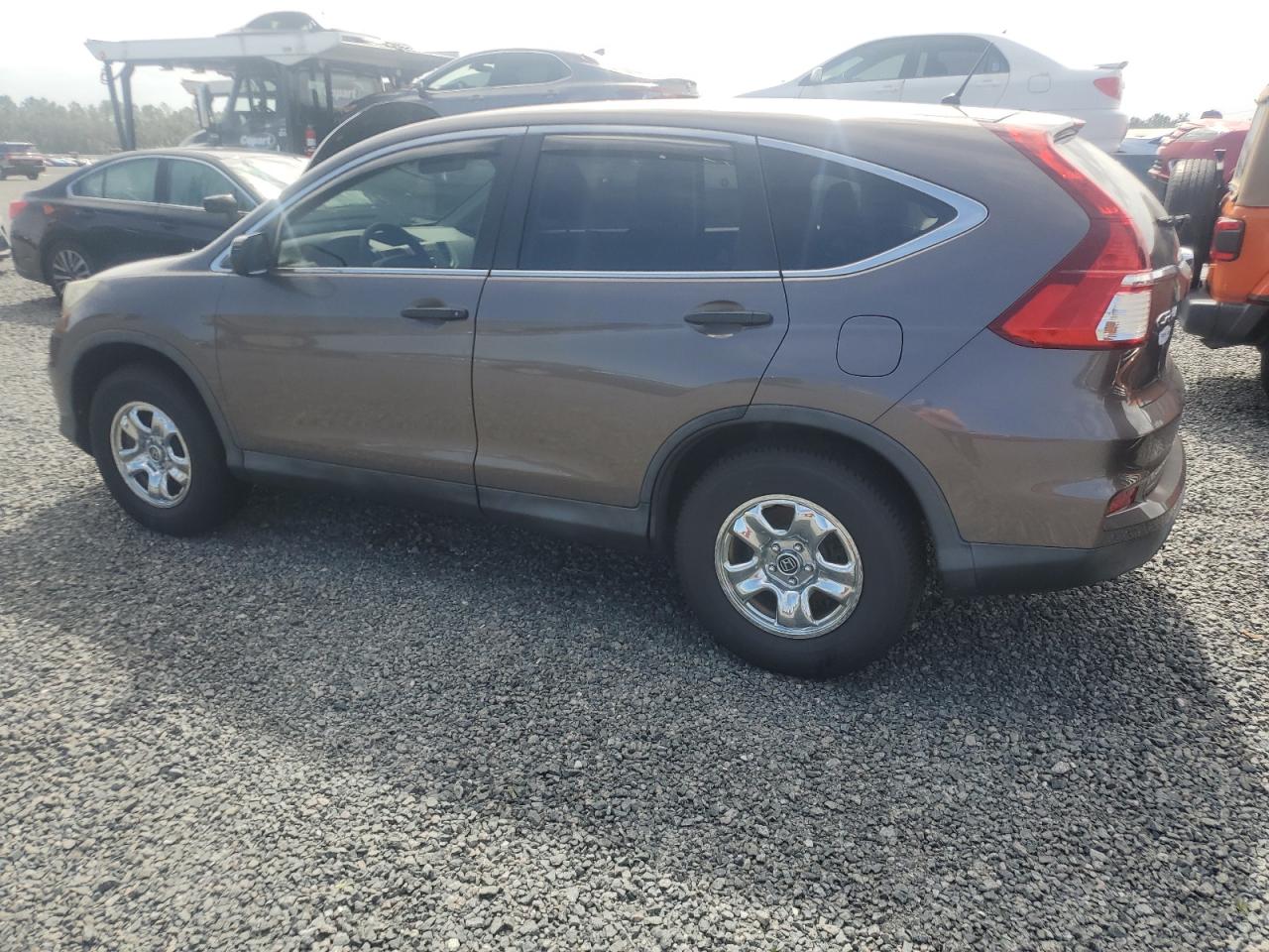 2015 Honda CR-V VIN 2HKRM4H37FH699415 Copart auction photo, water/flood damage thumbnail 2