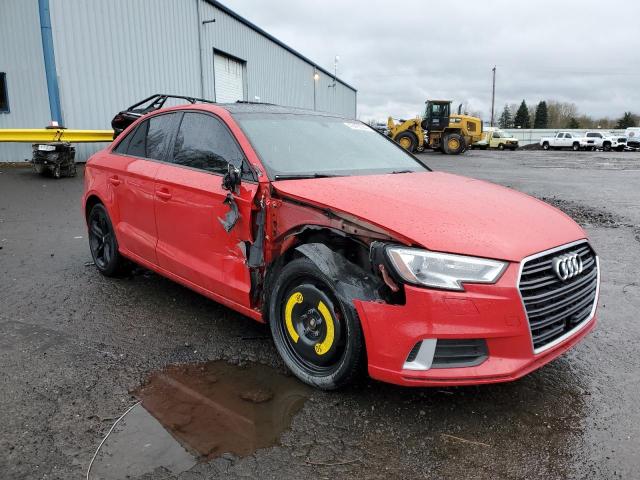 2017 Audi A3 VIN WAUAUGFF4H1036323 Copart auction photo, side damage thumbnail 4