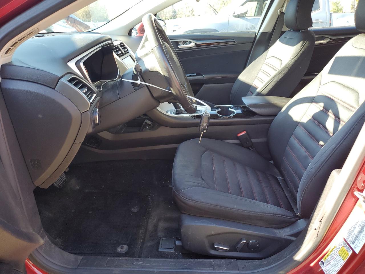 2015 Ford Fusion VIN 3FA6P0LU9FR258245 Copart auction photo, front end / side damage thumbnail 7