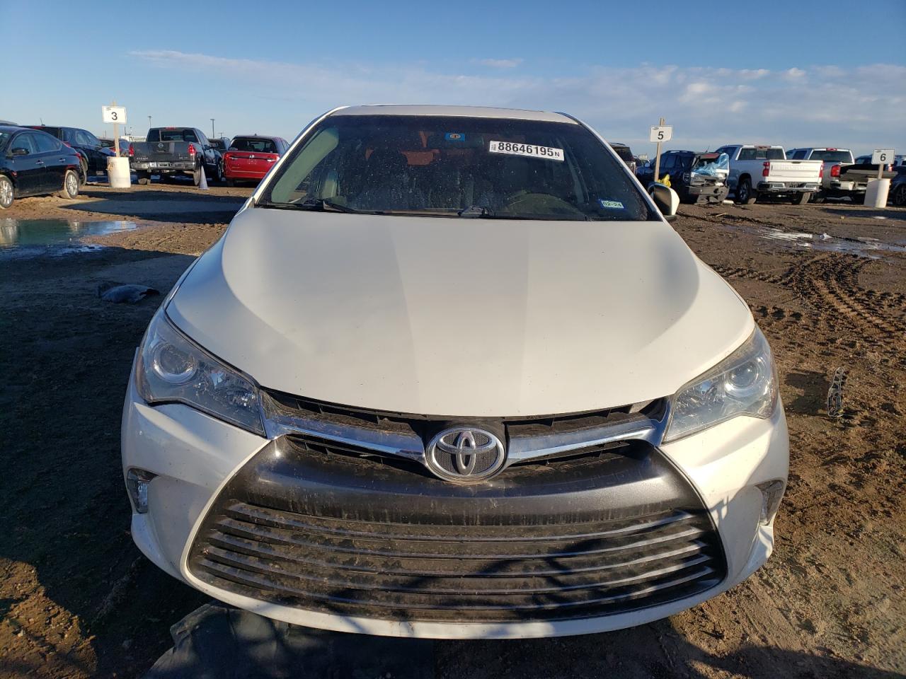 2016 Toyota Camry VIN 4T1BF1FK4GU548054 Copart auction photo, side damage thumbnail 5