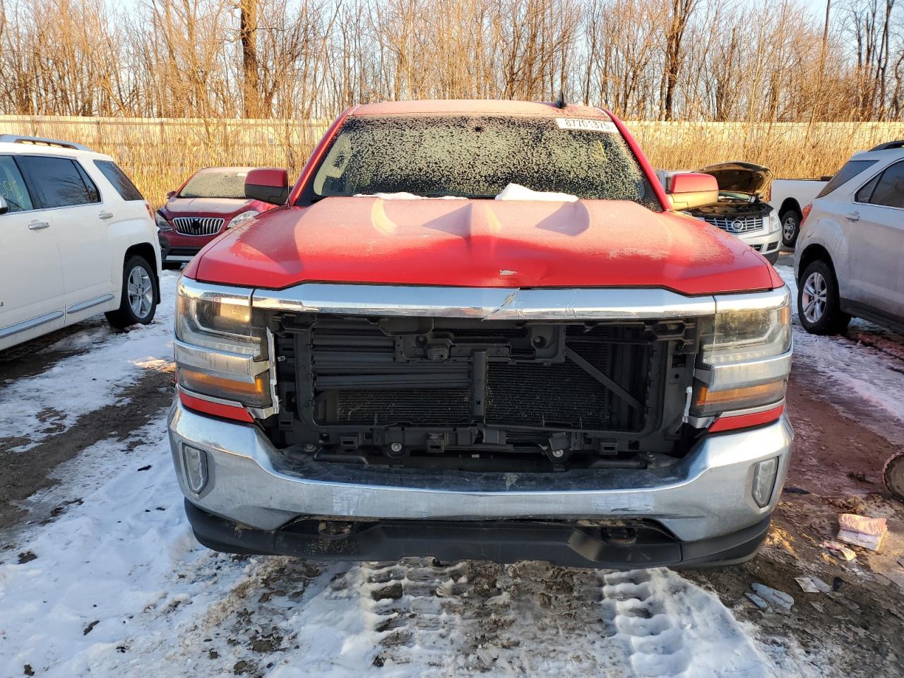 2017 Chevrolet Silverado VIN 1GCVKREC0HZ371013 Copart auction photo, front end damage thumbnail 5