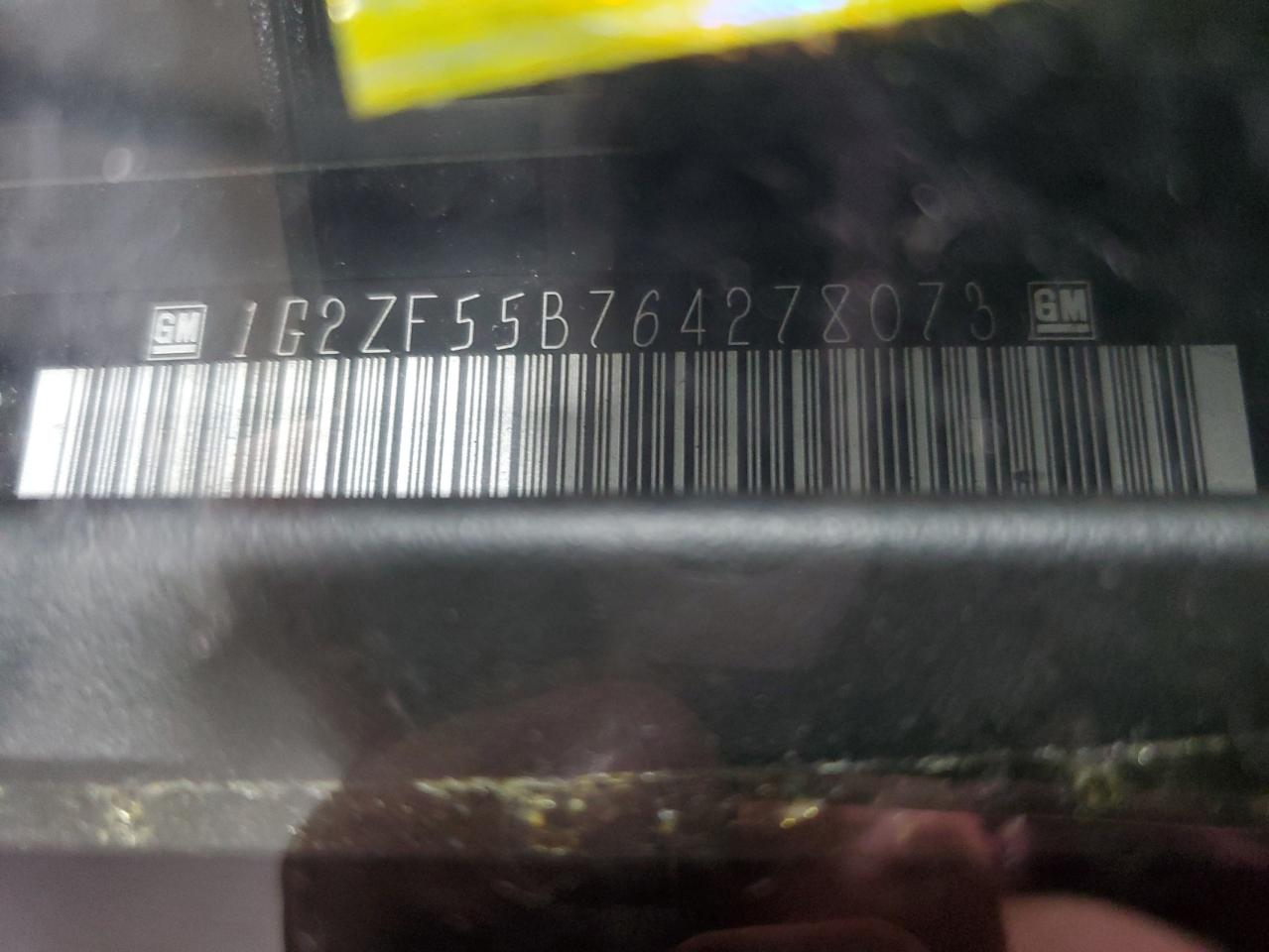 2006 Pontiac G6 VIN 1G2ZF55B764278073 Copart auction photo, rear end damage thumbnail 13