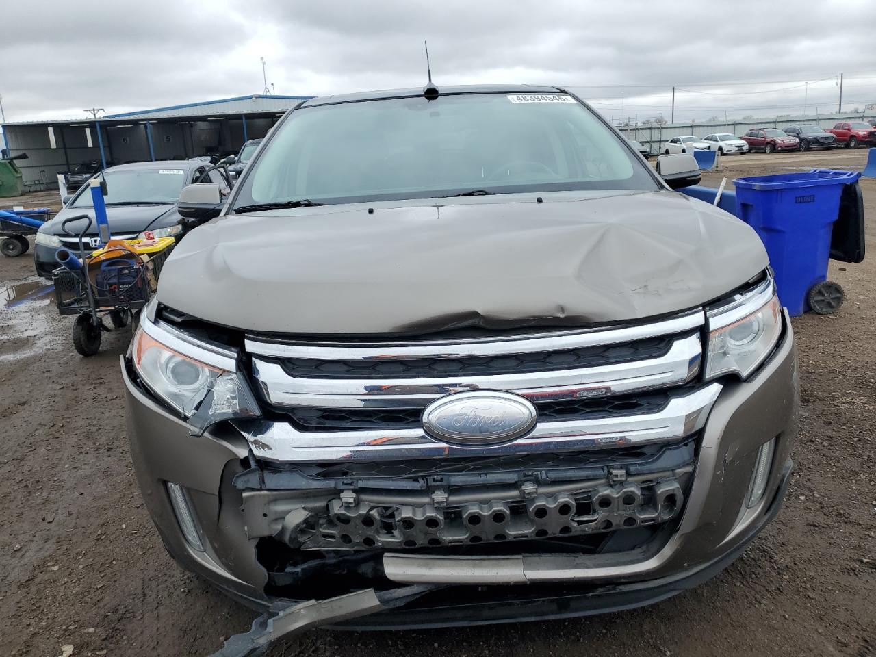 2012 Ford Edge VIN 2FMDK4KC2CBA63142 Copart auction photo, front end damage thumbnail 5