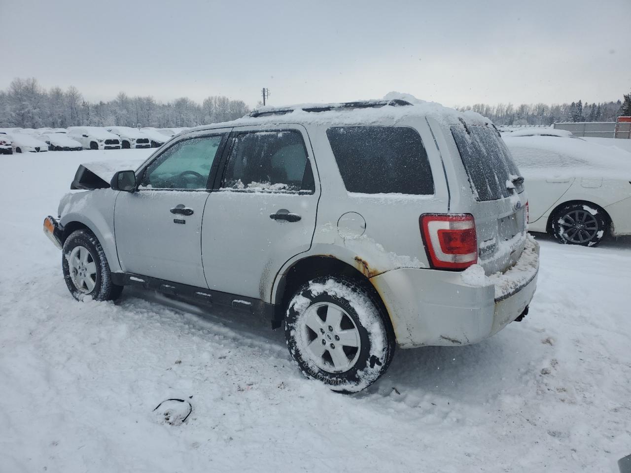 2012 Ford Escape VIN 1FMCU0DGXCKA68285 Copart auction photo, front end / side damage thumbnail 2