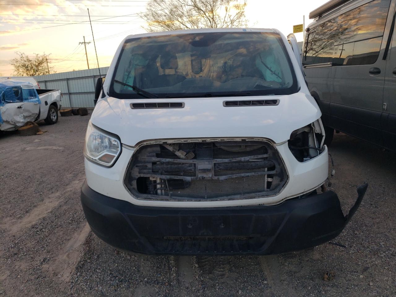 2019 Ford Transit VIN 1FBZX2ZM5KKA60694 Copart auction photo, undercarriage / side damage thumbnail 5