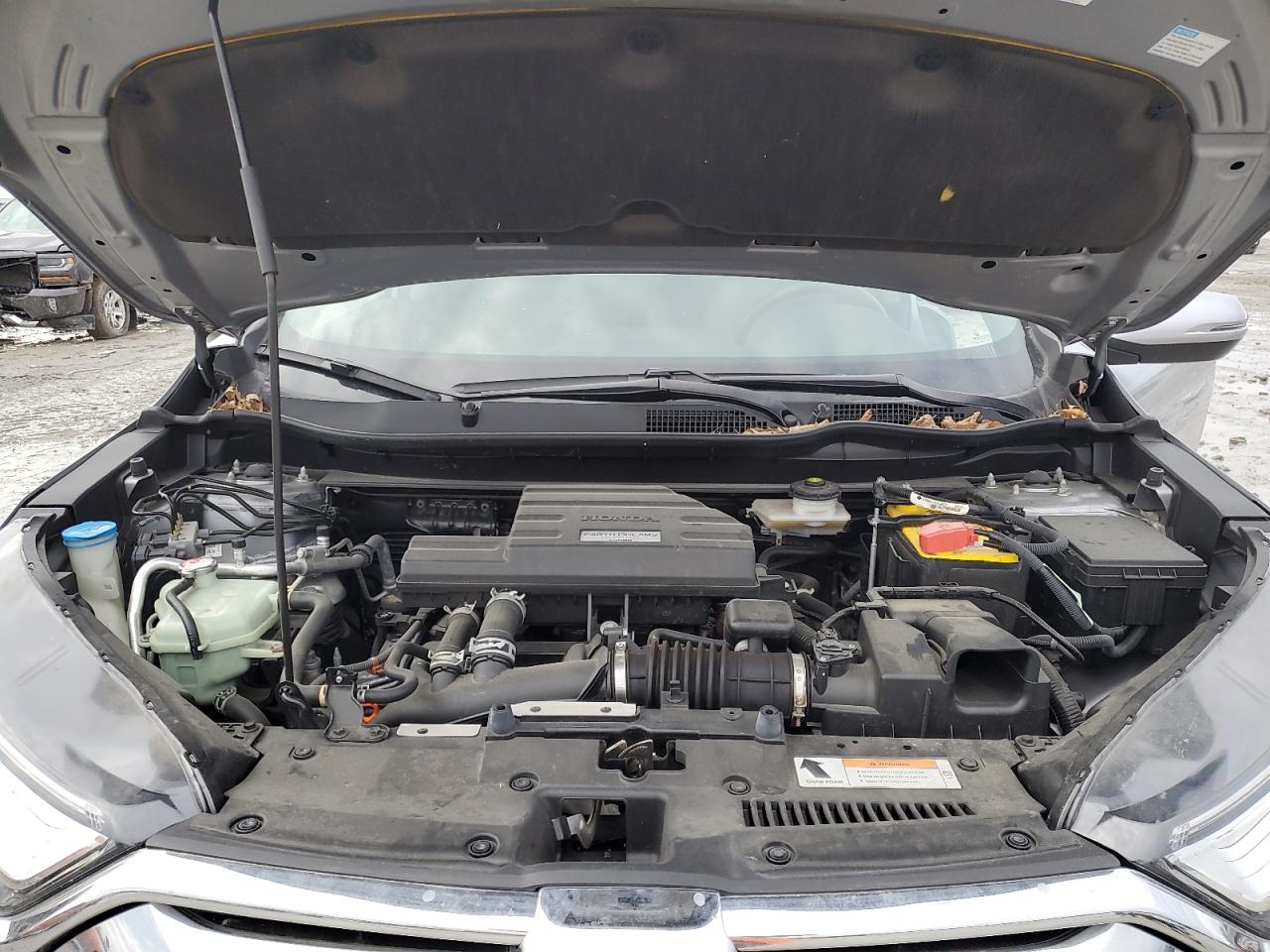 2019 Honda CR-V VIN JHLRW2H9XKX000749 Copart auction photo, side / front end damage thumbnail 12